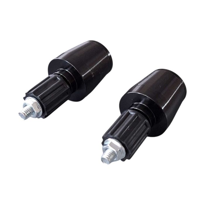 Краш тапи за мотоциклет, ПВЦ и Алуминий, 2бр, 7см