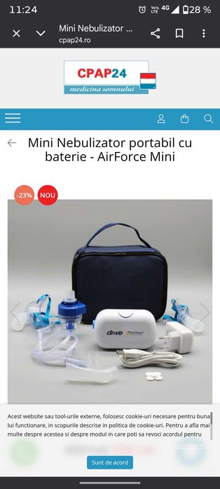 Aparat aerosoli Air Force Mini