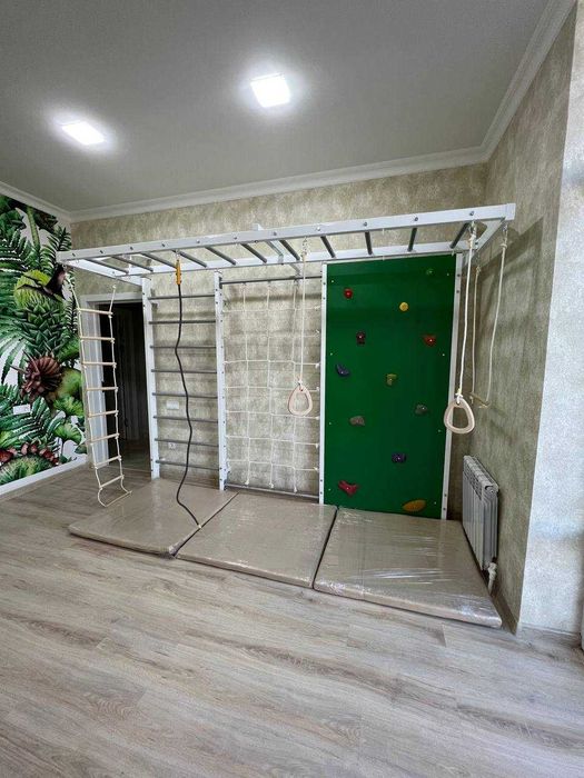 Спортивный комплекс "Индиго" от Турник.уз. Шведская стенка, скаладром