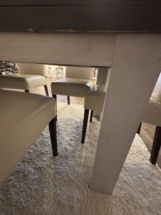 Vand masa exensibila cu 6 scaune