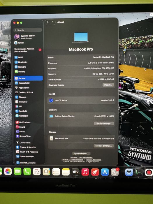 Apple Macbook pro16 2019