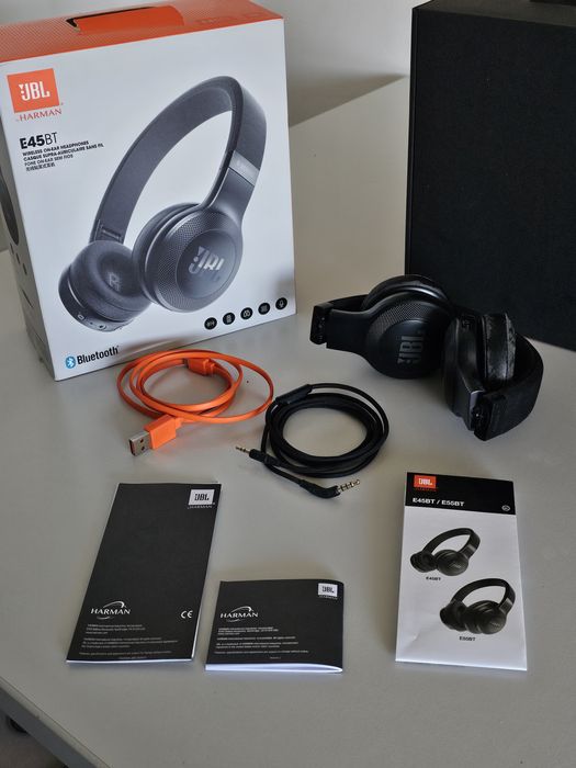 Căști JBL E45BT Bluetooth și Cablu