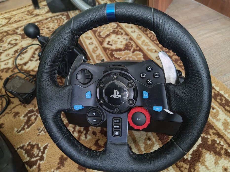 Logitech G29 + шифтер — почти новый, полный комплект