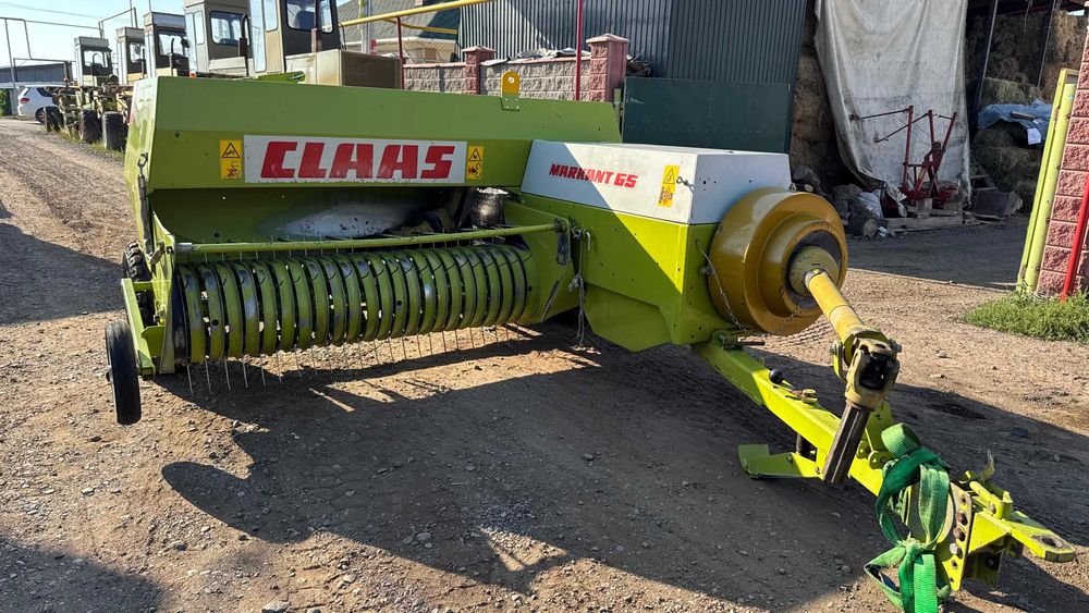 Пресс-подборщик Claas Markant 65 — отличное состояние!