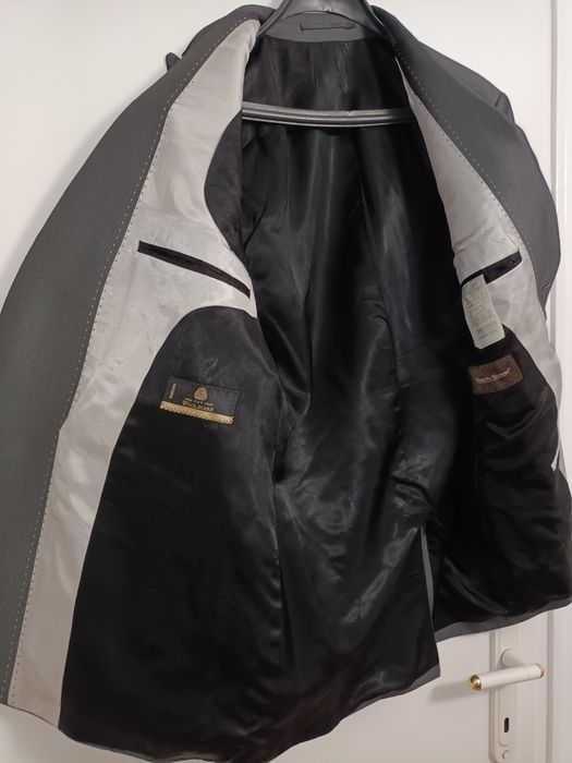 И мъжки елегантен костюм,луксозна марка,турски,новИ шуба,телешки бокс,