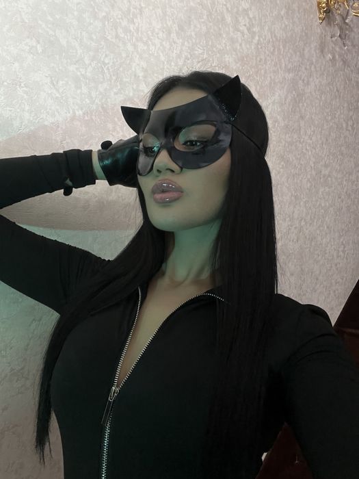 Маска кошки для Хэллоуина