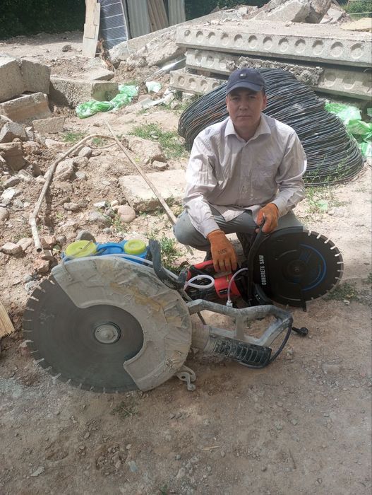 Beton kesish xizmati xar xil razmerlarda