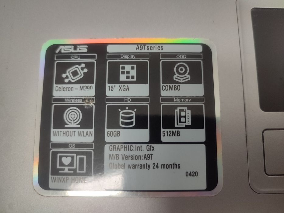 Продам ноутбук Asus