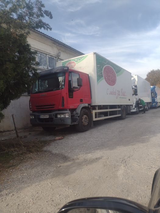 IVECO - 180E28 EUROCARGO 8 скорости камион тип фургон