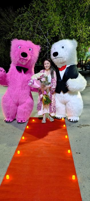 Мишка Умка, Тедди, Горилла. Аниматоры и прокат.