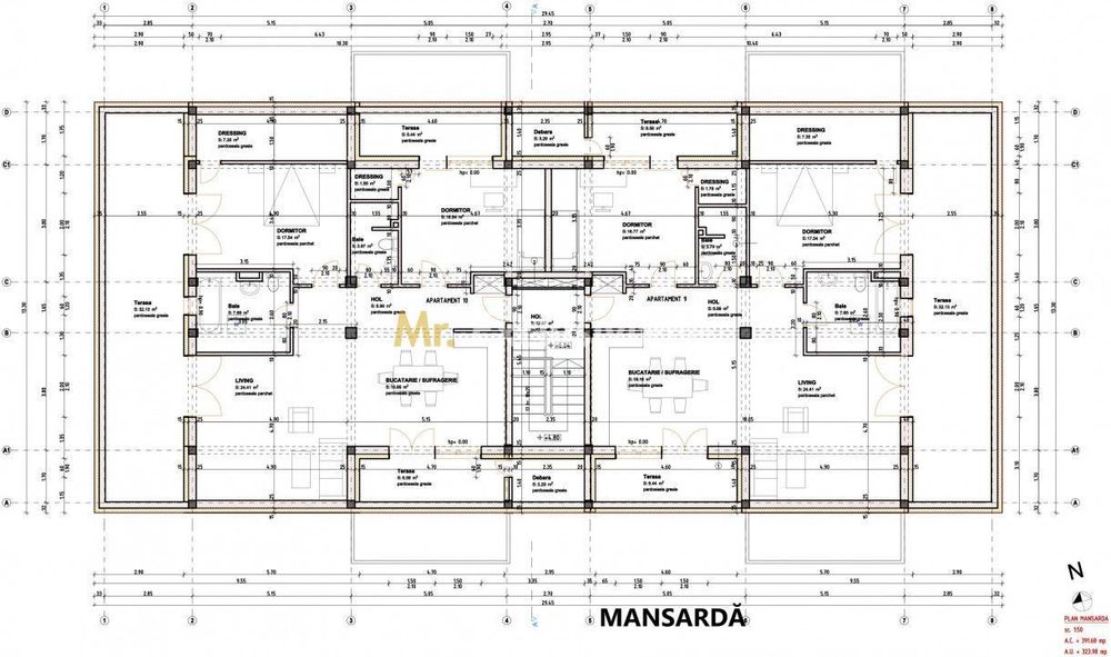 Zorilor Residence, Apartamente Noi 2-3-4 camere - Str. Zorilor - Carei