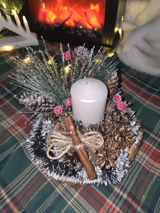 Коледни свещници