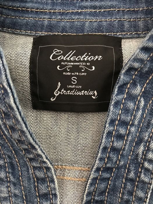 Sacou scurt de jeans Stradivarius nr.S