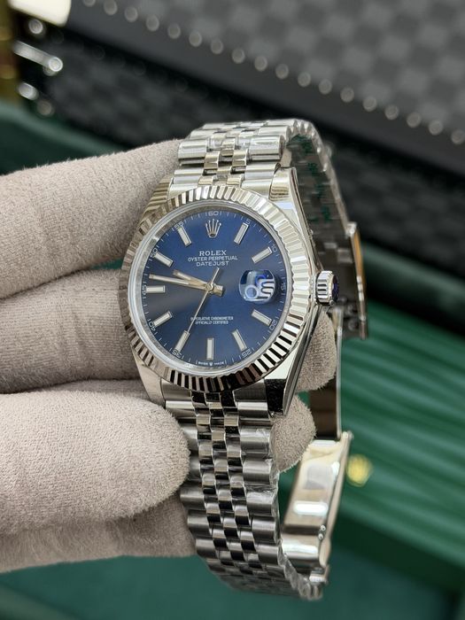 Rolex Date-Just 41 Blue Dial