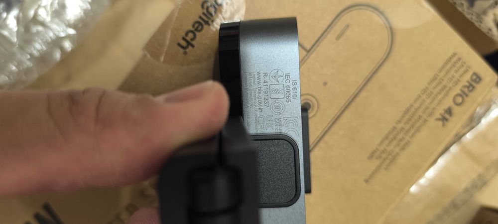 Logitech BRIO 4K Ultra HD професионални уеб камери модел 960-001746