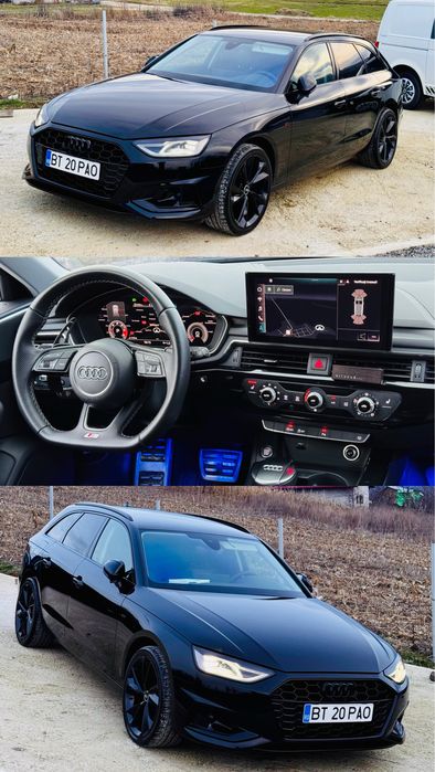 AUDI A4 B9.5 2020,2.0TDI•automată•S-line•cockpit•Proprietar•fără DAUNE