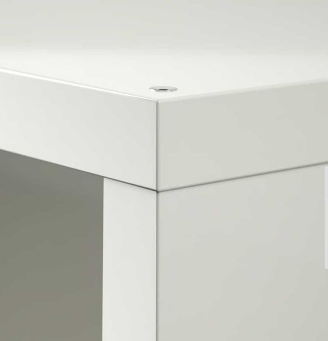 Etajera alba Ikea, 2 rafturi, 2 usi