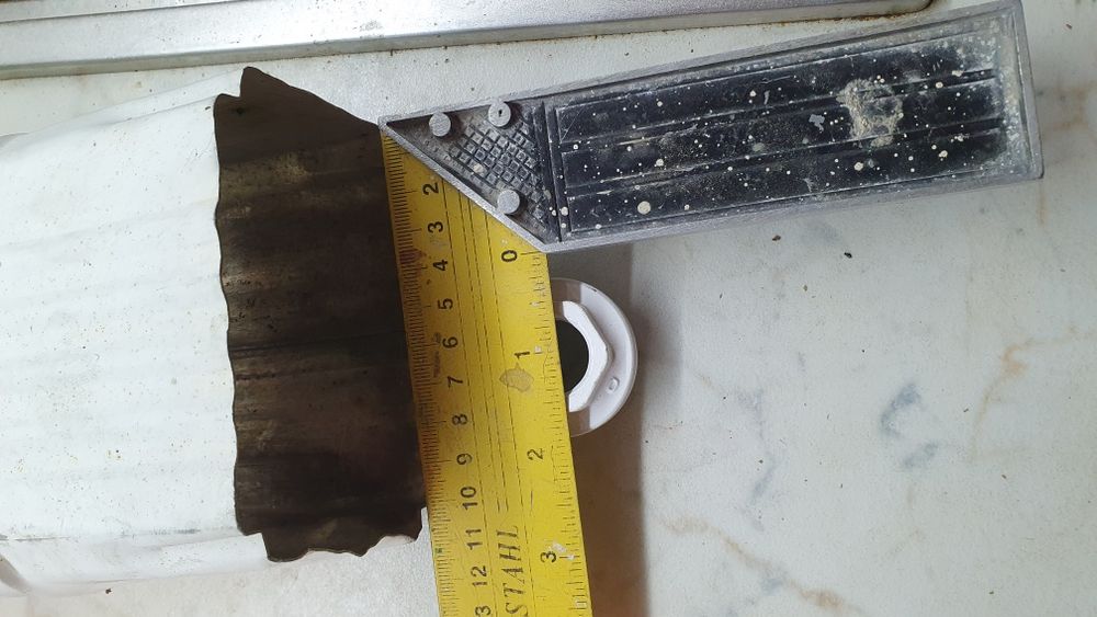 Отводы ливнёвки прямоугольные