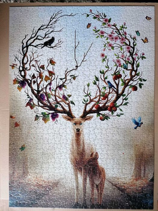 Пъзел Jigsaw Puzzle 1000 части "Deer"