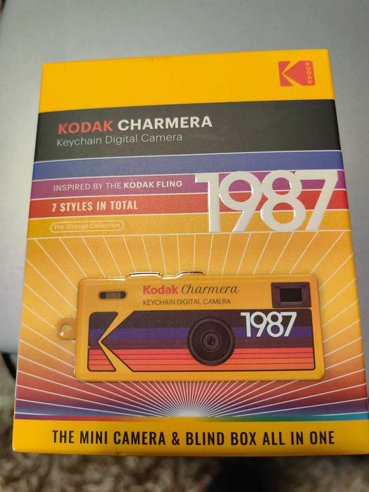 Aparat foto digital breloc Kodak Charmera, fotografii și video, 7 modele retro aleatorii