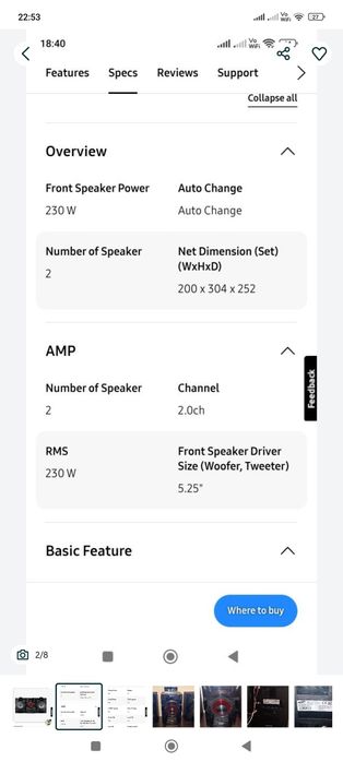 Sistem audio Samsung
