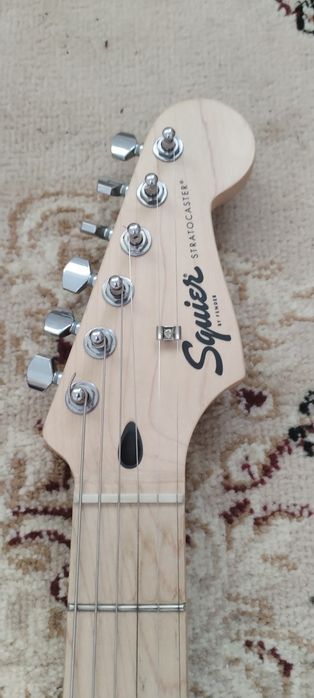 Squier Sonic Strat MN Black