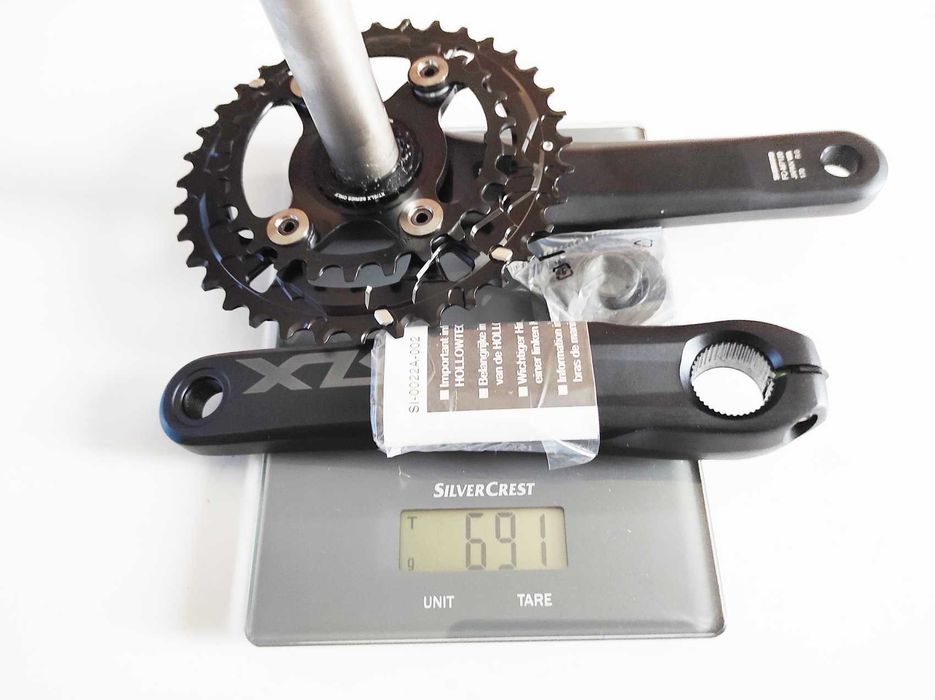 Angrenaj pedalier Shimano SLX FC-M7120-B2 2x12v. Boost 36/26T,  nou