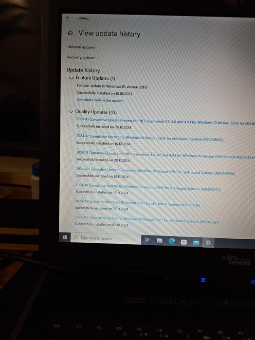 Laptop Fujitsu Siemens Amilo XI2528