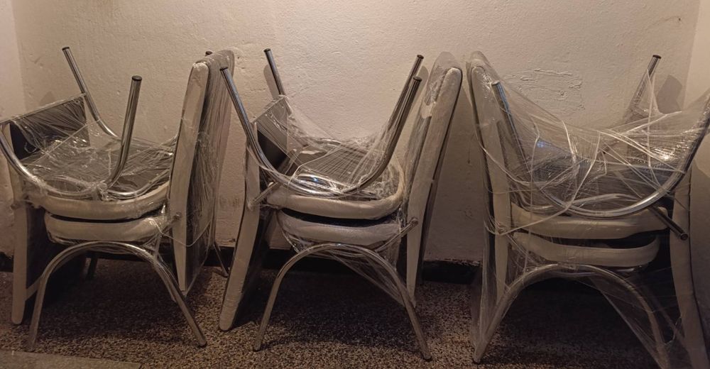 Кухненска маса с шест стола