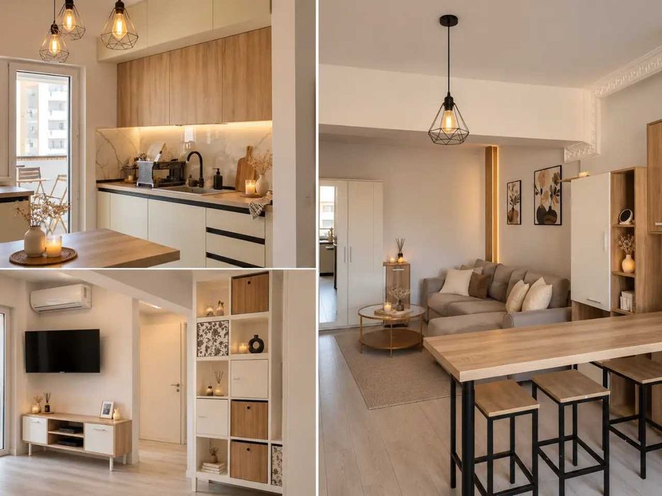 Apartament 2 camere, spațios, complet mobilat  – 81 Residence | 500 €/lună