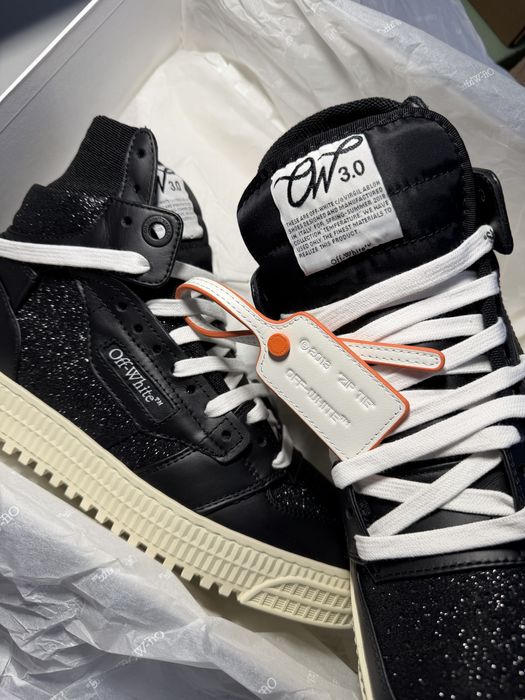 Off-White Court 3.0 Glitter Black 36, 37, 39, 40 - Noi, in cutie