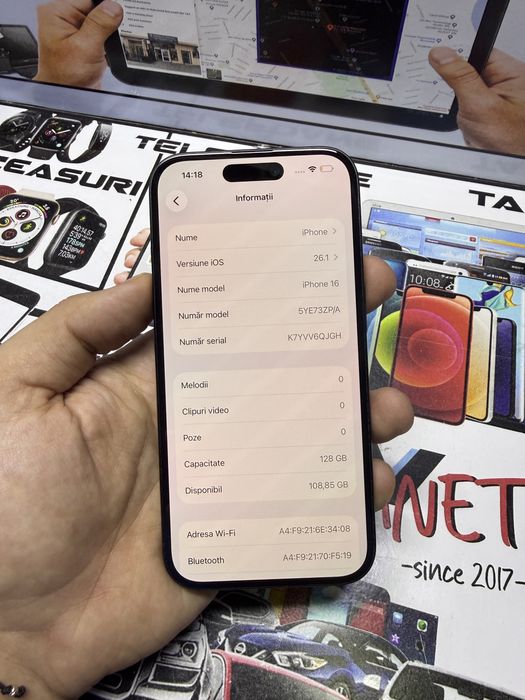 Iphone 16 128GB /CreativAmanet