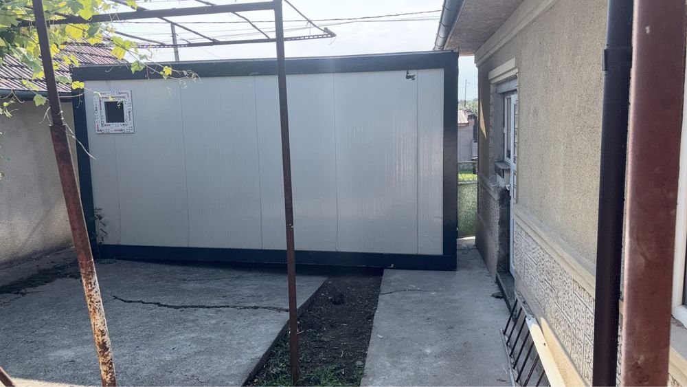Container nou 6m lungime 3 latine cu wc inclus