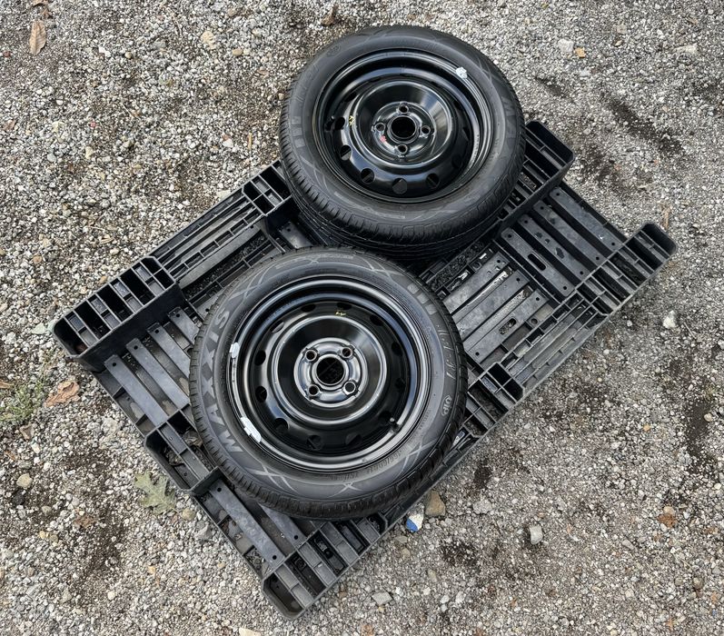 2бр.НОВИ ДЖАНТИ 14цола 4x100+ГУМИ 165/60/14-Toyota,Kia,Hyundai,Mazda