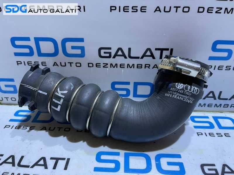 Furtun Conducta Presiune Aer Intercooler Audi A4 B7 3.0 V6 TDI BKN ASB 2005 - 2008 Cod 8E0145738D