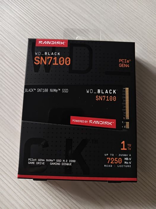 ssd WD sn7100 Black 1 Tb
