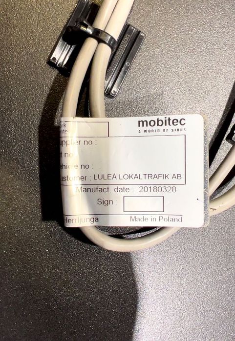 LG2010000000 Semn de destinație pentru autobuz, în față MOBITEC LE13 (01.16-12.20) LINKKER
