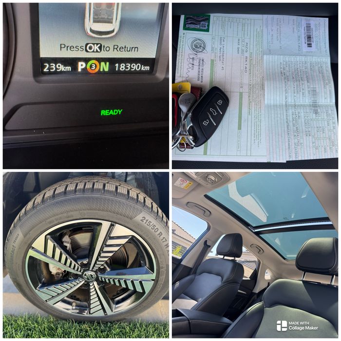 Vand  MG  ZS EV  full ELECTRIC  18000 km reali !!