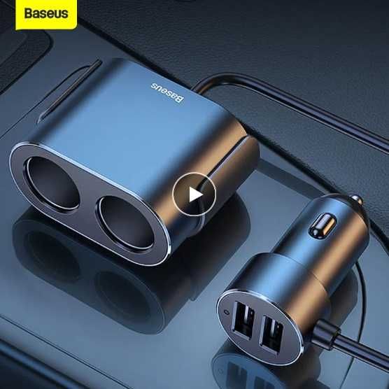 Distribuitor priza dubla Baseus 12v