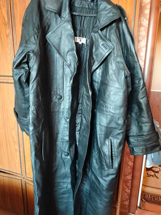 Продам плащ кожанный