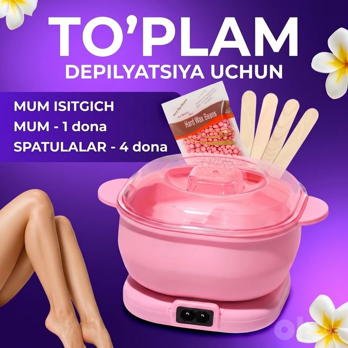 Depilatsiyon qozoncha - barcha uchun