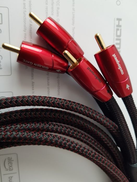 AudioQuest Golden Gate 2RCA–2RCA, 1,5 m