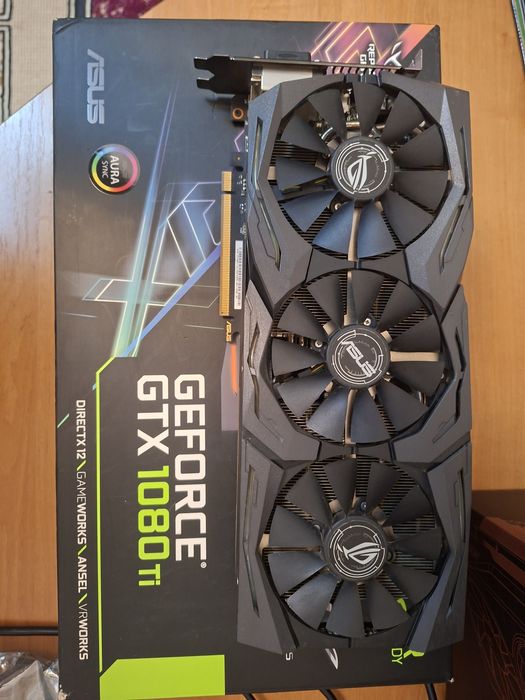 ПРОДАМ 1080ti 11gb от Asus.