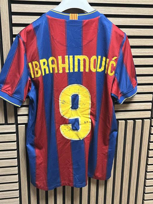NIKE Barcelona  - Барса сезон 2010-11 Златан Ибрахимович  / Оригинал