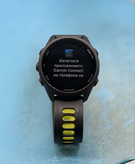 Смарт часовник GARMIN Forerunner 170 – AMOLED, GPS, BLACK / YELLOW