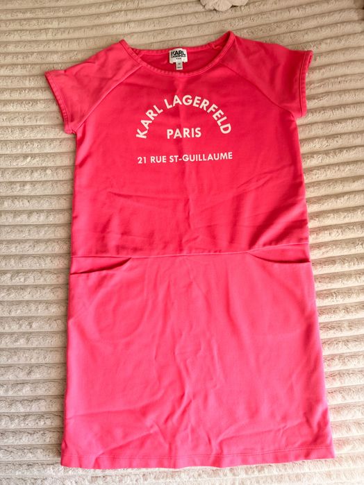Детска рокля KARL LAGERFELD