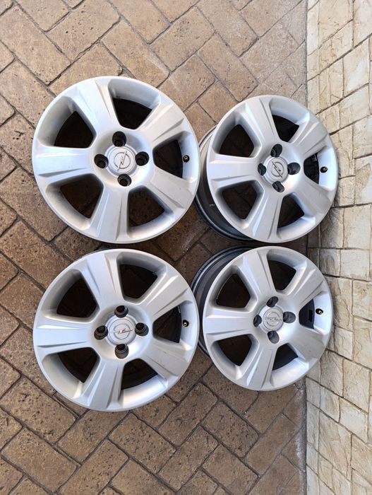 Алуминиеви джанти за Опел 4х100 15 цола Корса,Астра,Комбо