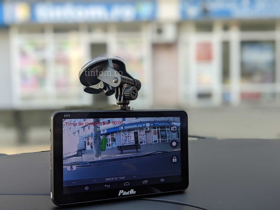 Navigatie GPS PilotOn H11 Android cu Camera Bord Autoturism Camion TIR