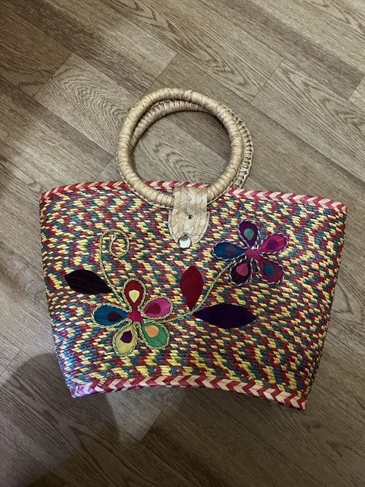 Дешево соломенная сумка