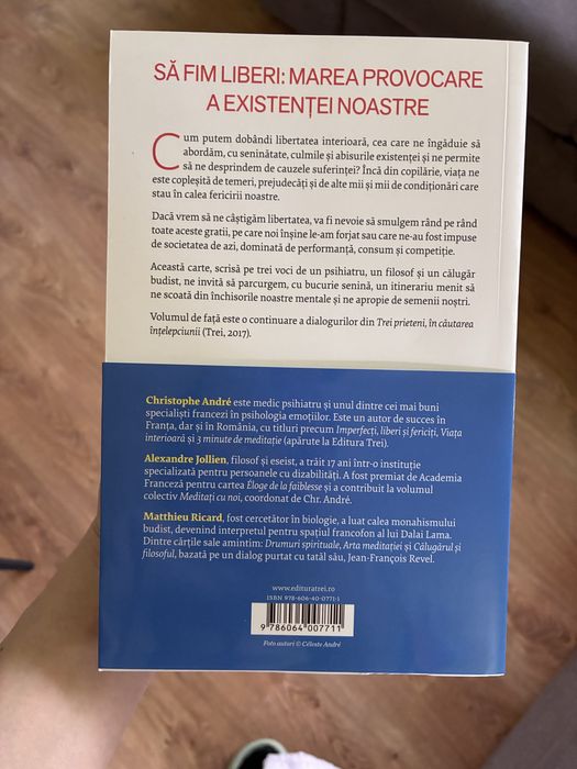 Carte Libertatea interioara C Andre
